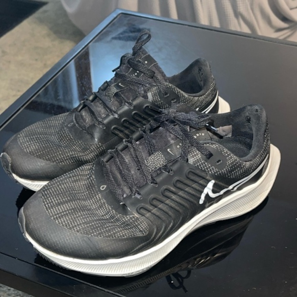 Black Nike Zoom Pegasus 38 Running Sneakers